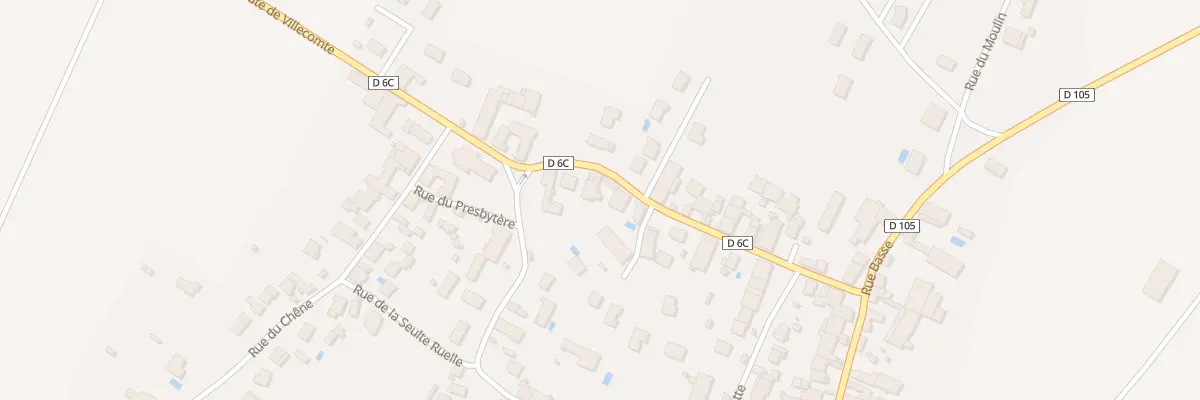 Plan du 6 Rue du Puits Chirot à Chaignay