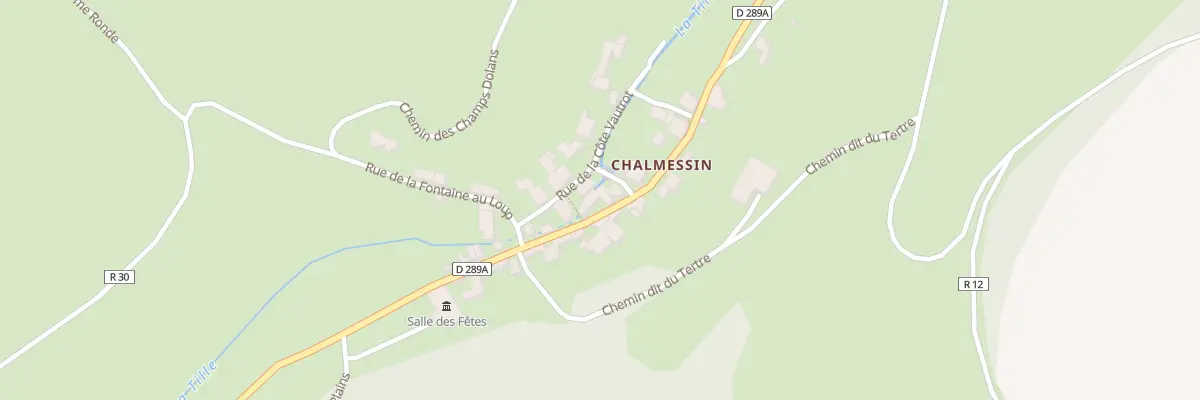 Plan du 6 Rue des Provencheres à Vals-des-Tilles