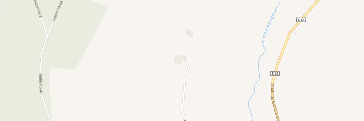 Plan du 980 Che de la Colombette à Saint-Christophe-et-le-Laris