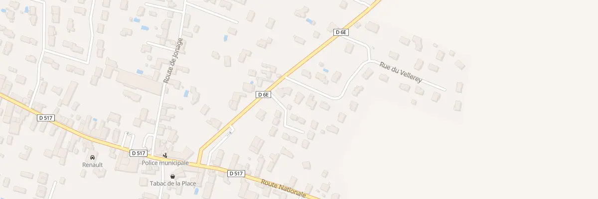 Plan du 4 Rue du Vellerey à Pusignan