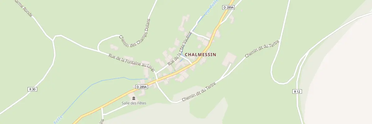 Plan du 4 Rue des Provencheres à Vals-des-Tilles