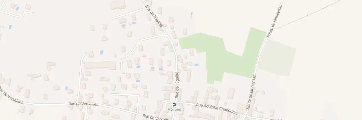 Plan du 55 Rue de l’Egalité à Pusignan