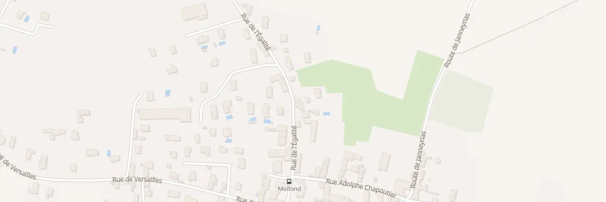 Plan du 53 Rue de l’Egalité à Pusignan