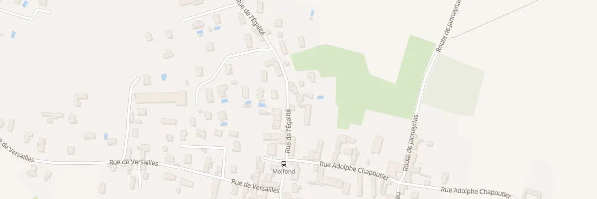 Plan du 57 Rue de l’Egalité à Pusignan