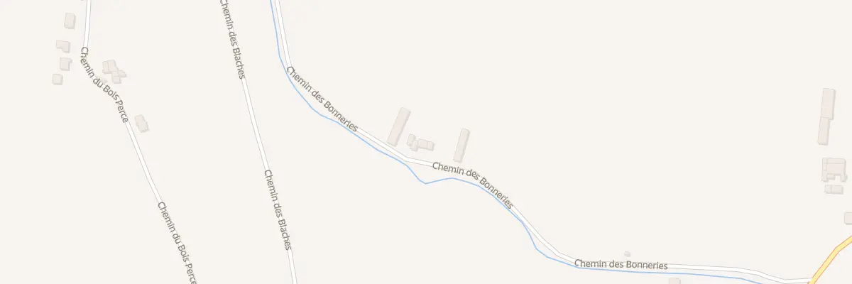 Plan du 435 Che des Bonneries à Charpey