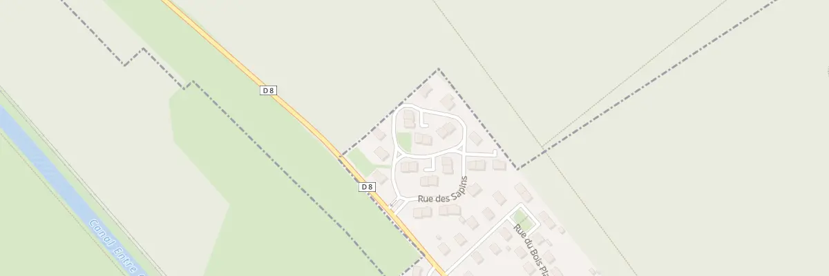 Plan du 20 Rue des Sapins à Bayard-sur-Marne
