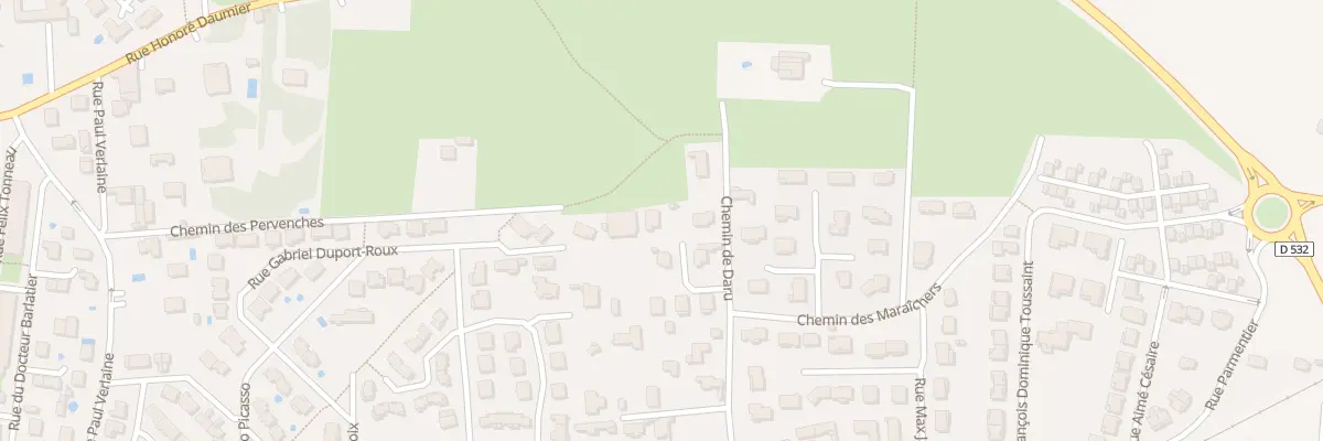 Plan du 29 Che de Daru à Romans-sur-Isère