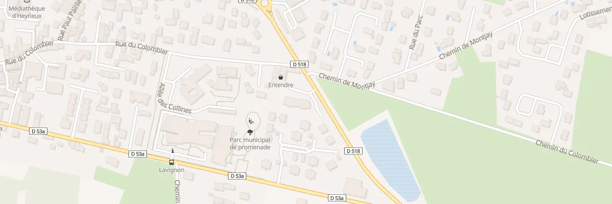 Plan du 92 Av General Leclerc à Heyrieux