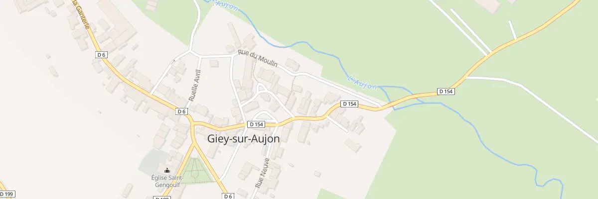Plan du 15 Rue de la Tour à Giey-sur-Aujon