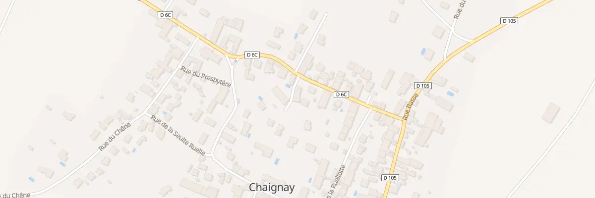Plan du 10 Rue du Puits Chirot à Chaignay