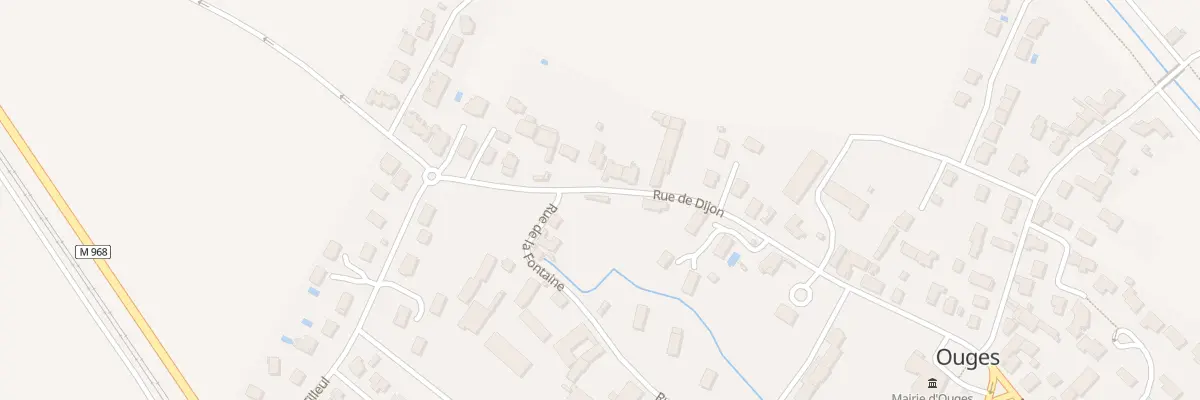 Plan du 15 Rue de Dijon à Ouges
