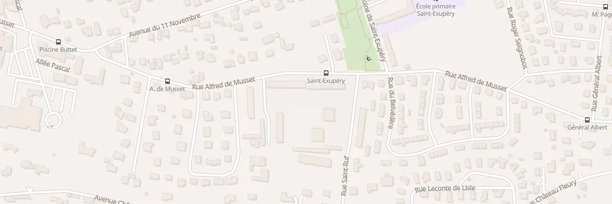Plan du 44 Rue Alfred de Musset à Romans-sur-Isère