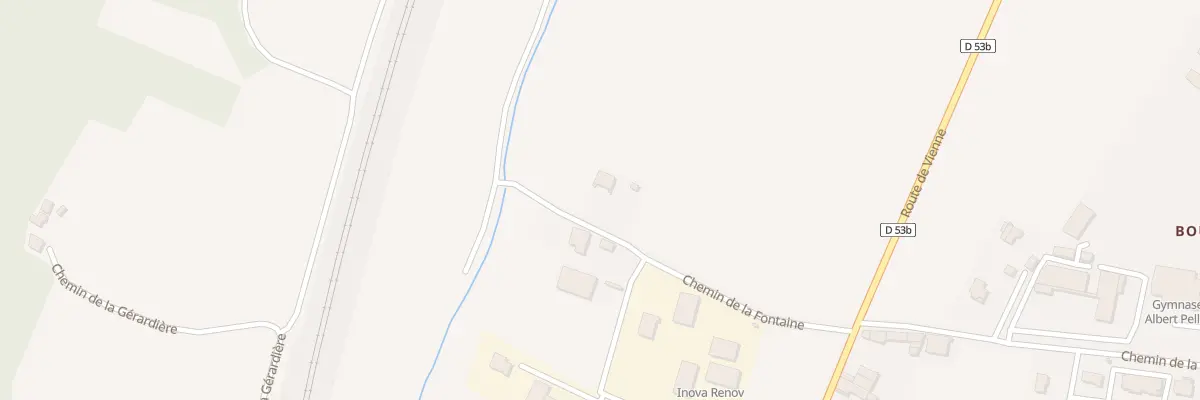 Plan du 614 Che de la Fontaine à Beauvoir-de-Marc