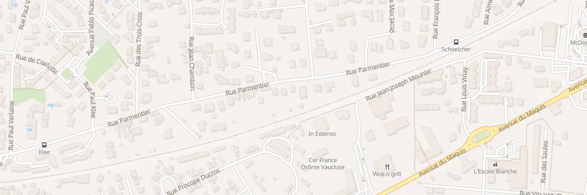Plan du 126 Rue Parmentier Prolongee à Romans-sur-Isère