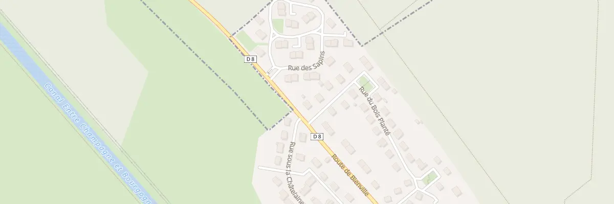 Plan du 45 Rte de Bienville à Bayard-sur-Marne