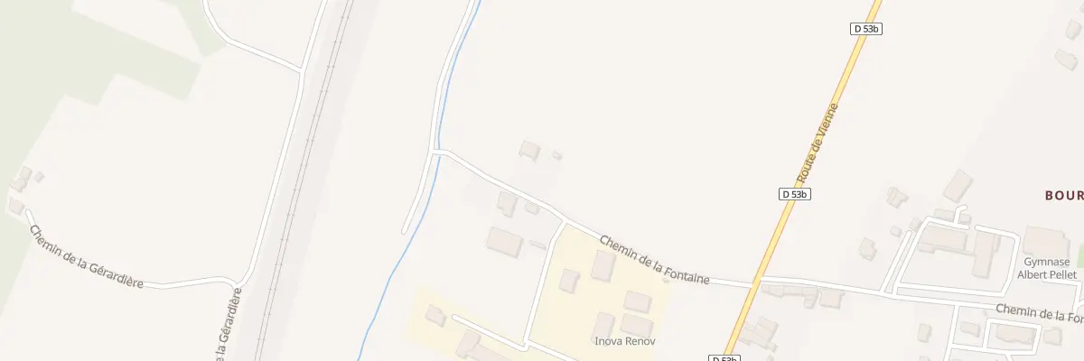 Plan du 610 Che de la Fontaine à Beauvoir-de-Marc