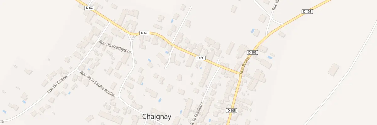 Plan du 14 Rue du Puits Chirot à Chaignay