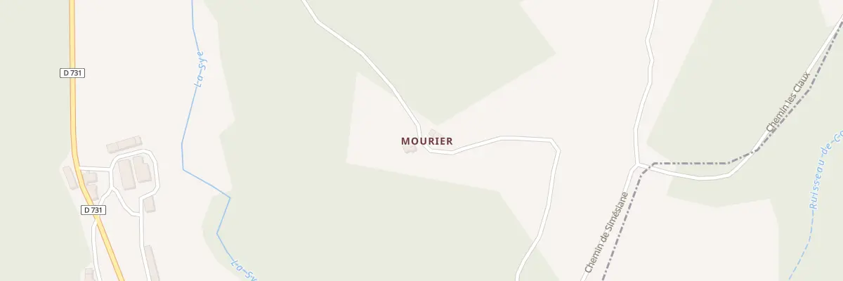 Plan du 5034 Mourier à Cobonne