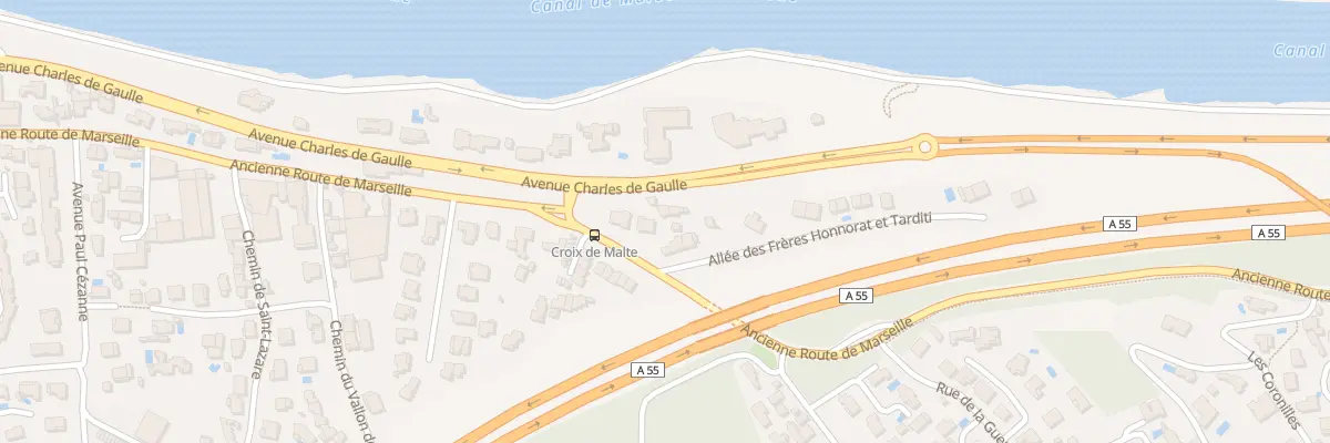 Plan du 9410 All des Fr Honnorat et Tarditi à Martigues