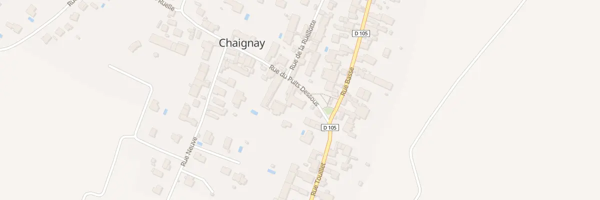 Plan du 18 Rue du Puits Dessous à Chaignay