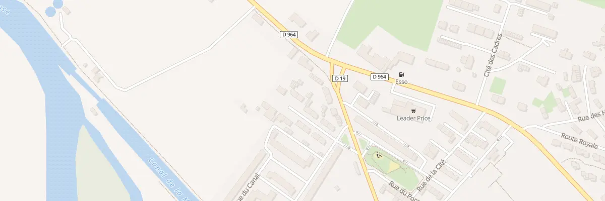 Plan du 10 Rue des Maisons Ardennaises à Mouzon