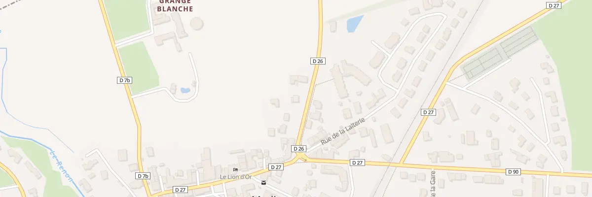 Plan du 93 Rte St Andre Le Bouchoux à Marlieux