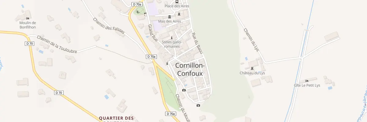 Plan du 5326 Le Village à Cornillon-Confoux