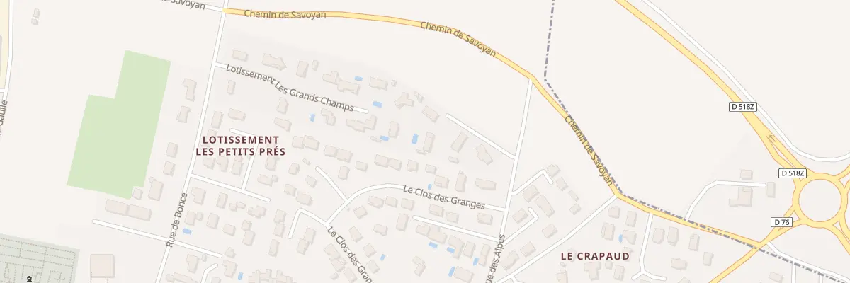 Plan du 14 Rue des Alpes à Heyrieux