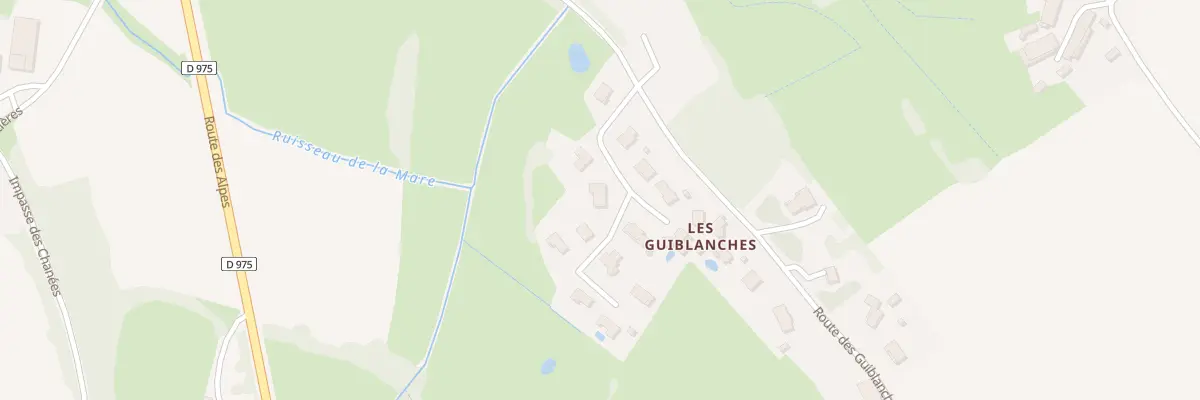 Plan du 6 Imp du Bonheur à Romenay