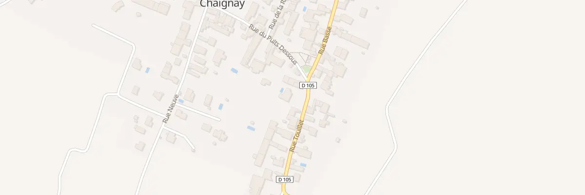 Plan du 2B Rue du Touillet à Chaignay
