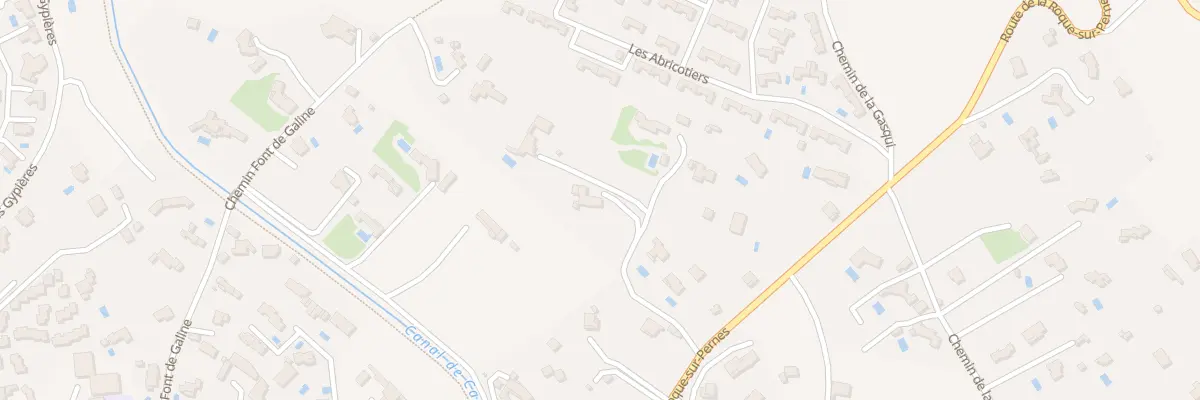 Plan du 193F Rte de la Roque sur Pernes à L’Isle-sur-la-Sorgue