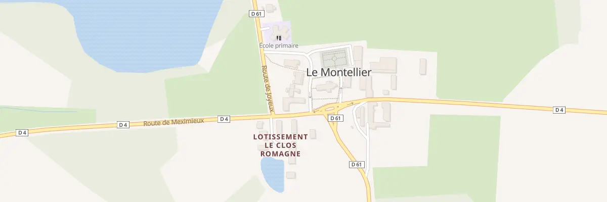Plan du 9 Rue de la Mairie au Montellier