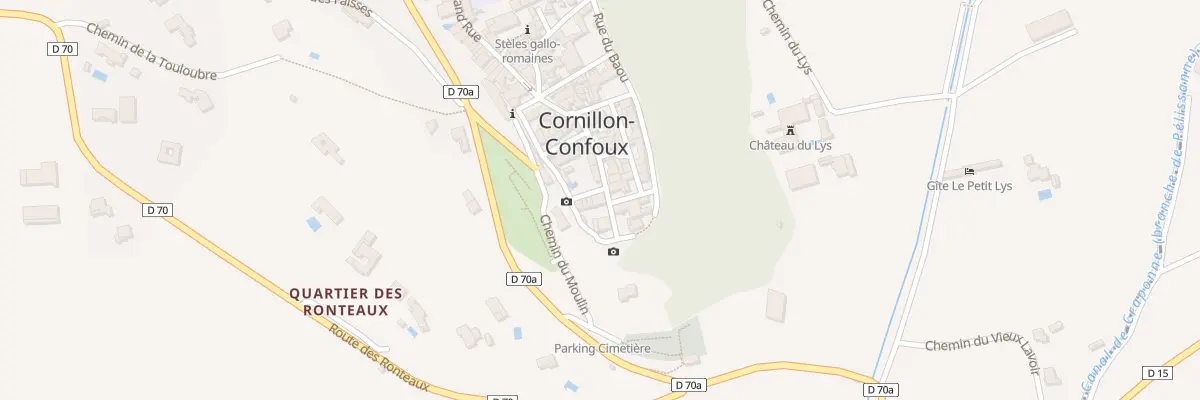 Plan du 84 Rue de l’Oratoire à Cornillon-Confoux