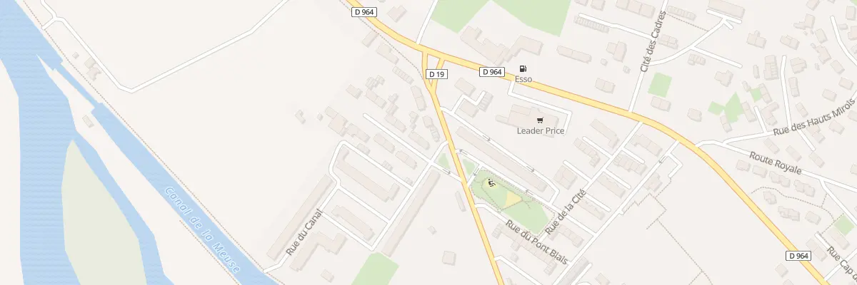 Plan du 2 Rue des Maisons Ardennaises à Mouzon