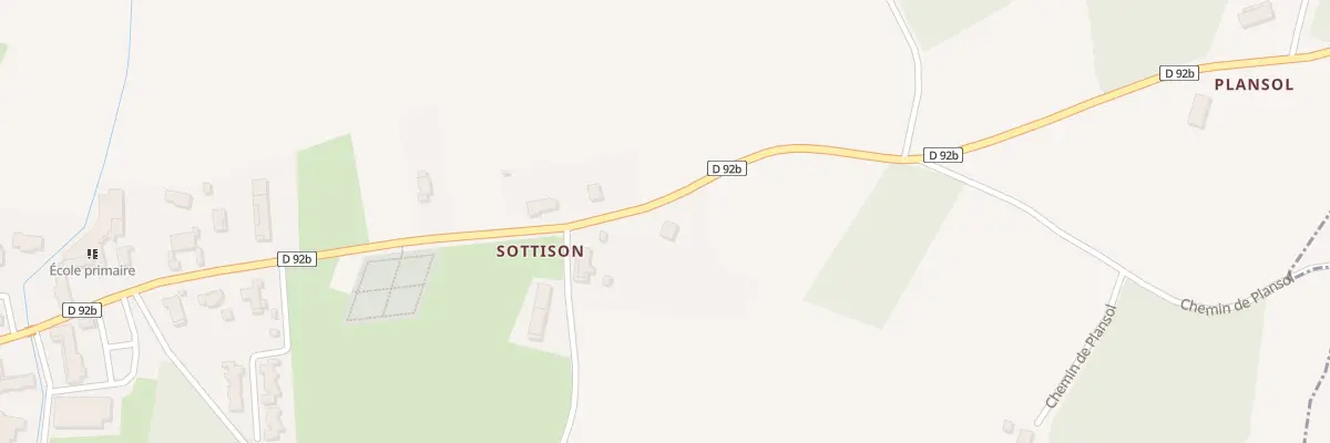 Plan du 540 Rte de Curtafond à Confrançon
