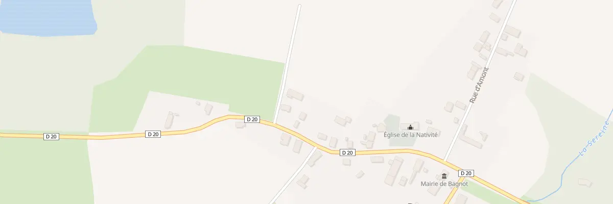 Plan du 4 Rue du Buisson d’Anvion à Bagnot