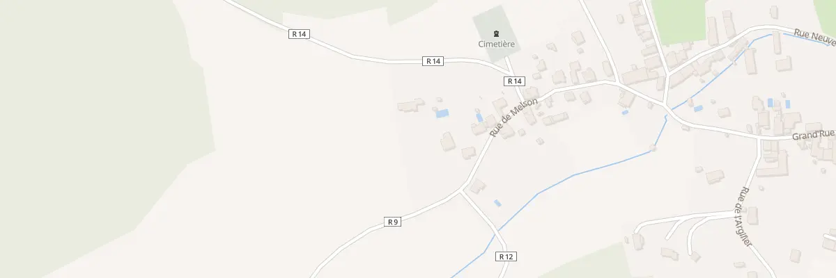 Plan du 28 Rue de Melson à Marey-sur-Tille