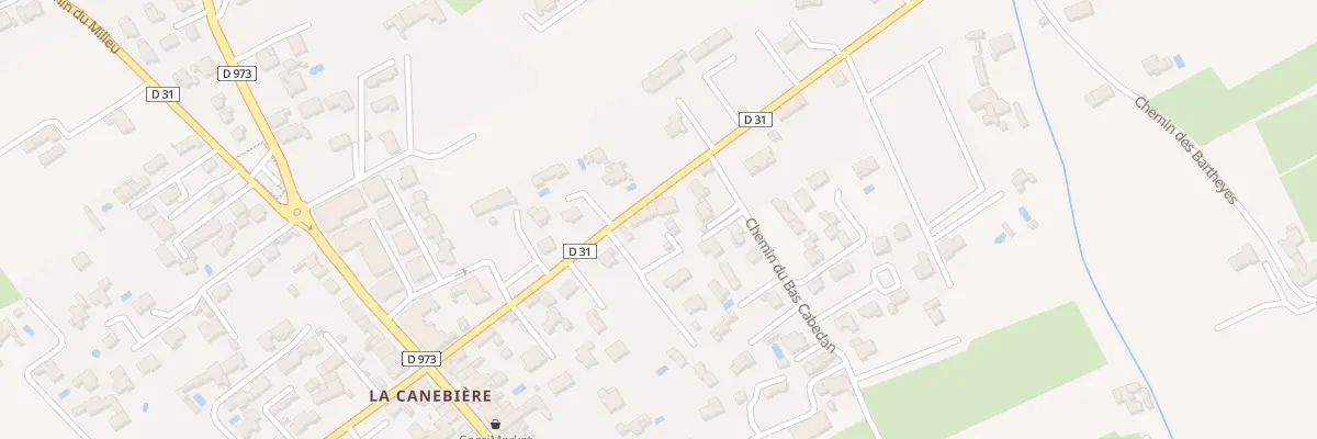 Plan du 5986 La Canebière à Cheval-Blanc