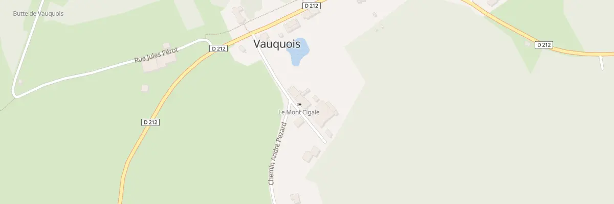 Plan du 3 Rue du Gen Deprez à Vauquois