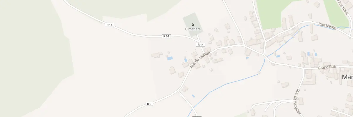 Plan du 24 Rue de Melson à Marey-sur-Tille