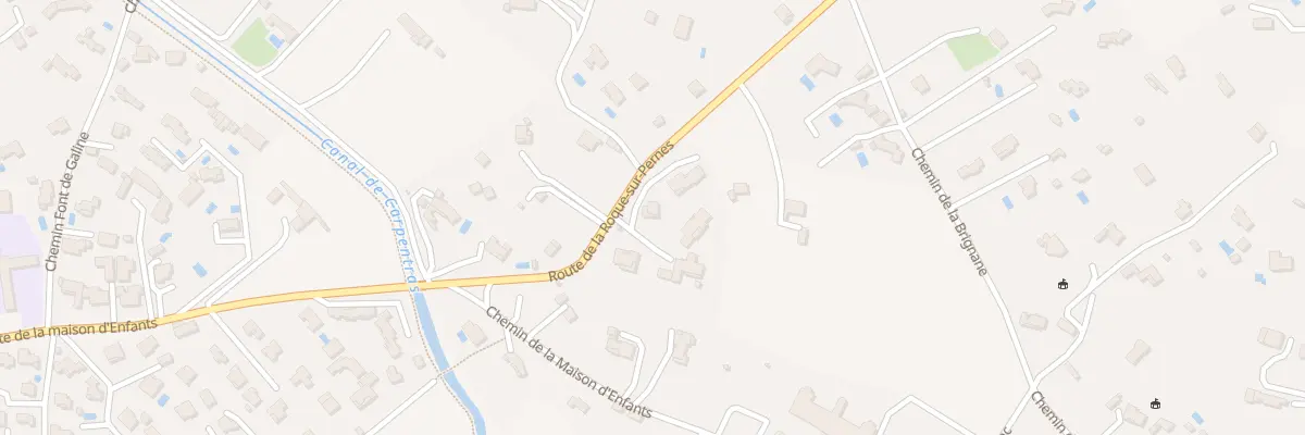 Plan du 140 Rte de la Roque sur Pernes à L’Isle-sur-la-Sorgue