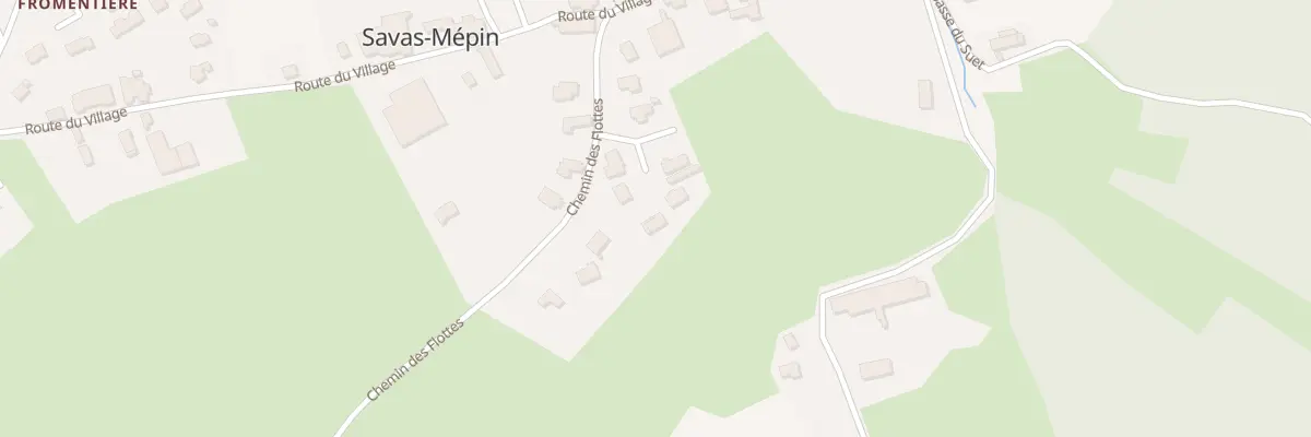 Plan du 34 Imp du Clos à Savas-Mépin