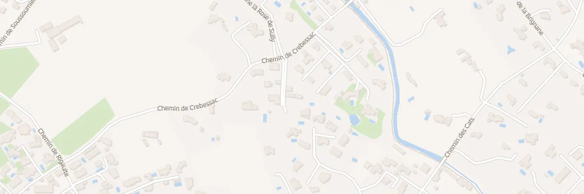 Plan du 444B Che de Crébessac à L’Isle-sur-la-Sorgue
