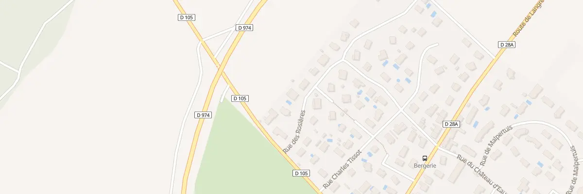 Plan du 1B Rue des Rosières à Norges-la-Ville
