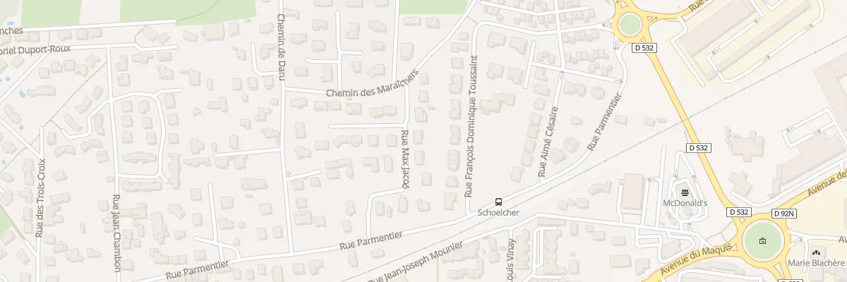 Plan du 10 Rue Max Jacob à Romans-sur-Isère