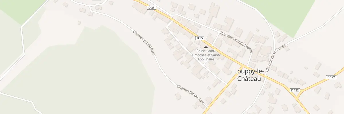Plan du 17 Rue des Grands Pressoirs à Louppy-le-Château
