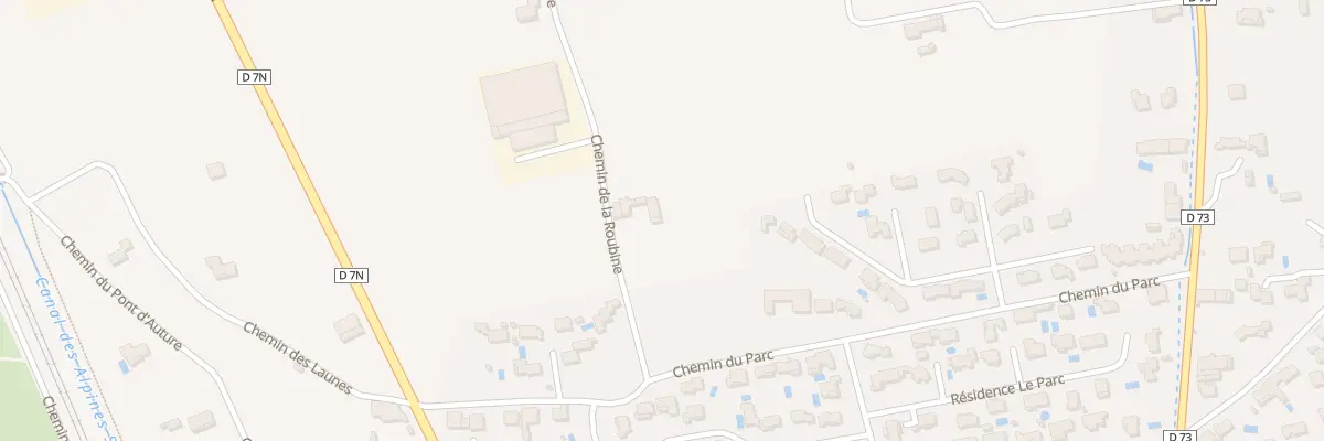 Plan du 5515 Le Galazon à Sénas
