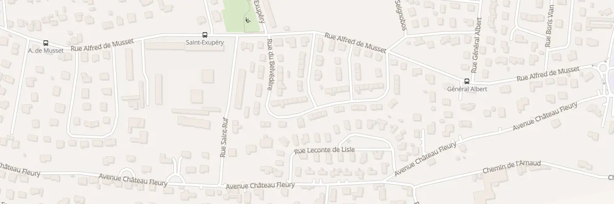 Plan du 25 Rue du Belvedere à Romans-sur-Isère