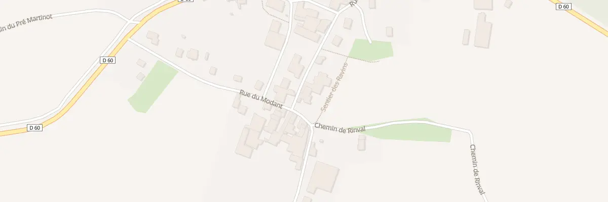Plan du 17 Rue de la Moufle à Nomécourt