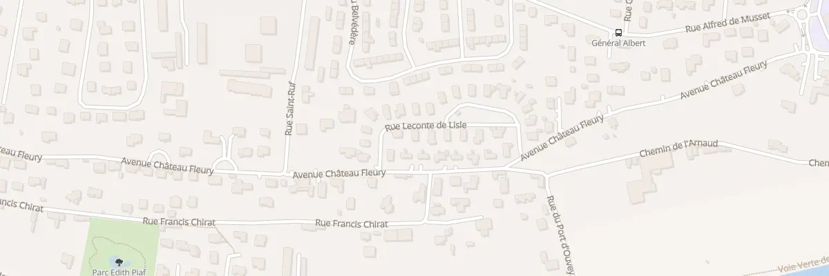 Plan du 13 Rue Leconte de Lisle à Romans-sur-Isère
